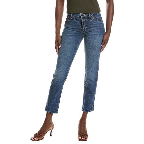 FRAME Denim Denim - Frame Denim Womens  The Borrowed Nebula Slim Jean, Blue